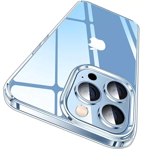 CASEKOO Crystal Clear Hülle für iPhone 13 Pro – Unzerstörbarer Militärschutz