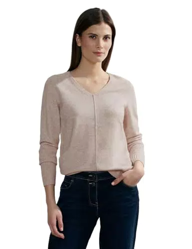 Cecil Damen T-Shirt - Blau Melange