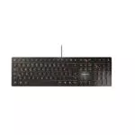 Tastatur CHERRY KC 6000 SLIM - Deutsches Layout, Kabelgebunden, Leise Tasten