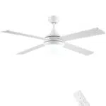 CJOY Deckenventilator mit Beleuchtung und Fernbedienung, Ø122 cm, Dimmbar, Leise