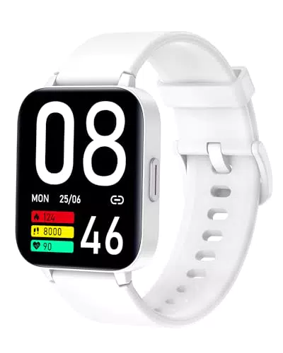 Cloudpoem Smartwatch, 1.69 Zoll HD-Touch Screen Fitnessuhr mit SpO2-Überwachung Pulsuhr Schlafmonitor Schrittzähler Uhr 24 Trainingsmodi IP68 Wasserdicht Sportuhr für Damen Herren Android iOS Handy