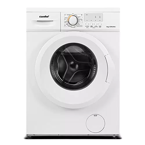 Comfee CFEW70-124 Waschmaschine / 7KG / Slim Line / D / 1200 U/min / Trommelreinigung / 15min-30min-45min Schnellwaschgang