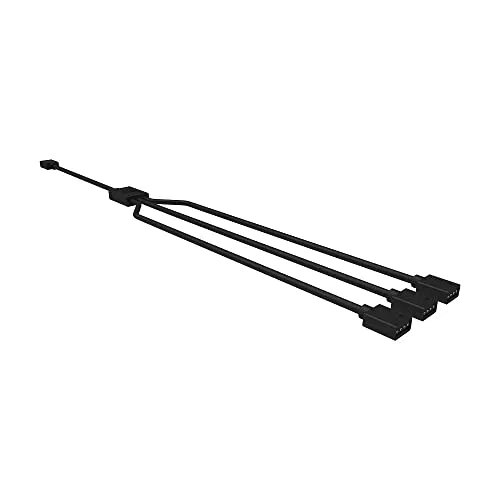 Cooler Master RGB 1-zu-3-Splitterkabel, 4-poliger und 5-poliger LED-Anschluss