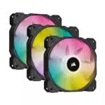 Corsair iCUE SP120 RGB ELITE PWM-Lüfter mit iCUE Lighting Node CORE