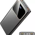 Coucur Power Bank 10000mAh mit USB C und 22.5W Schnellladefunktion