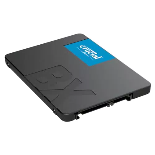 Crucial BX500 1TB SATA SSD - 2,5" interne SSD Festplatte mit 540MB/s Geschwindigkeit