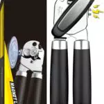 Daailoktau Dosenöffner Manuell aus Edelstahl mit ergonomischem Griff und Magnetdesign