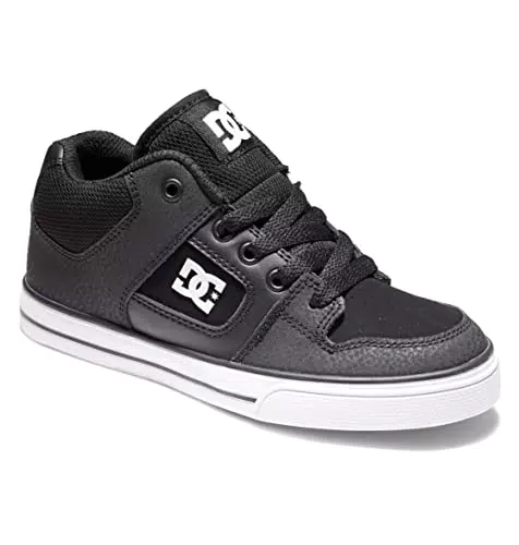 DC Shoes Jungen Pure Sneaker - Schwarz-Weiß
