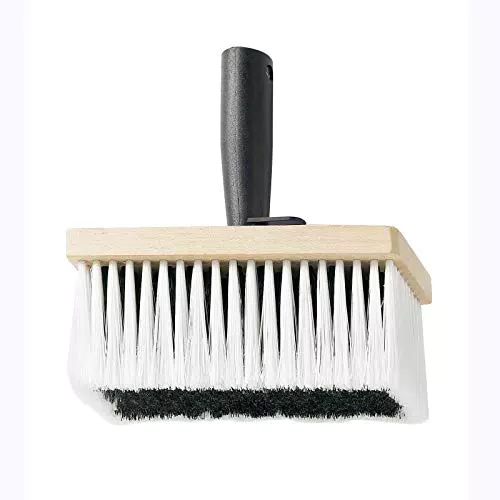 Holzbürste für Wände - Breite Deckenbürste Tapetenbürste (170 x 70 mm)