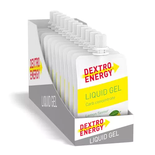 DEXTRO ENERGY Liquid Gel mit Koffein - Energiegel für Ausdauersport