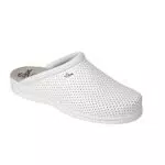 Dian Pisa Clog aus Mikrofaser mit Oeko-Tex-Zertifizierung, perforiert, SRA+E+OB