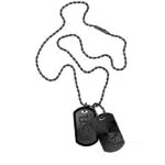Diesel Halskette Für Männer, 60 Cm + 5 Cm Silberne Edelstahl-Halskette