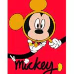 Komar Disney Wandbild Mickey Mouse für Kinderzimmer Dekoration Kunstdruck
