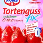 Dr. Oetker Tortenguss Erdbeer – Perfekte Glasur für Ihre Torten