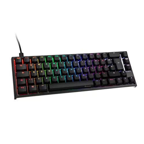 Ducky ONE 2 SF Mechanische Gaming Tastatur mit Cherry MX Brown und RGB Beleuchtung