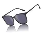 DUCO Damen Polarisierte Sonnenbrille mit UV400 Schutz - Vintage Runde Metall Sonnenbrille