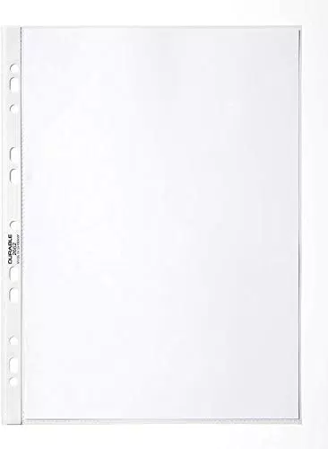 Durable Prospekthüllen DIN A4 Business, 0,05 mm, glasklar, Modell 267219