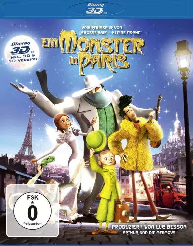 Monster in Paris - Blu-ray 3D (inkl. 2D Version)
