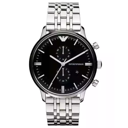 Emporio Armani Uhr für Herren, QuarzChronographenwerk
