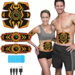 EMS Bauchmuskeltrainer – Effektives Trainingsgerät mit 6 Modi & 15 Intensitäten