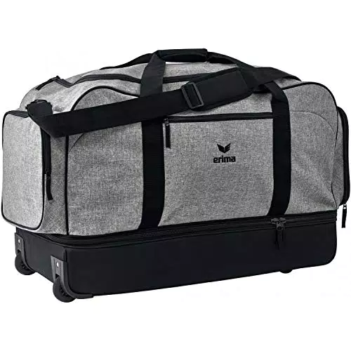 Erima Reisetasche Travel Line Rollentasche mit Bodenfach