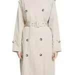 ESPRIT Damen 023EO1G317 Jacke, 260/LIGHT Taupe