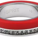 Esprit Damen-Ring MARIN 68 glam Edelstahl S.ESRG11565K170