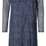 ESPRIT Umstandsmode Damenkleid Stillkleid mit langen Ärmeln Allover-Print