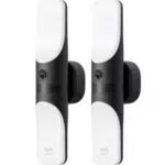 eufy Security Wall Light Cam S100 mit Kamera, 2K Überwachung, 1200 Lumen, Farbige Nachtsicht
