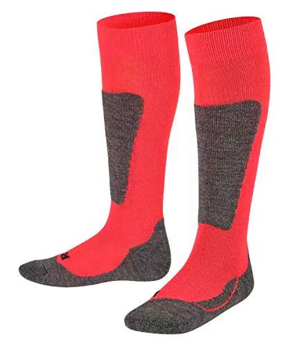 FALKE Unisex Kinder Skisocken Active Ski K KH Wolle warm dick