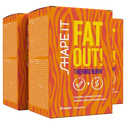 Sensilab Fat Out Thermo Burn - L-Carnitin, Cayennepfeffer, Garcinia Cambogia