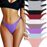 FINETOO Damen Baumwoll Slips Sport Hipster Sexy Panties Brazilian Unterwäsche