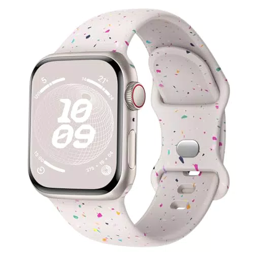Finoriss Silikon Armband für Apple Watch - Umweltfreundliches Sportband für iWatch