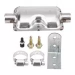 Eberspacher Schalldämpfer Kit für Stromgenerator, Edelstahl Auspuff 24mm