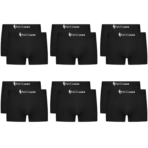 Fullluwaa Boxershorts Herren – Bequeme Baumwolle Retroshorts für Männer