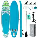 FunWater SUP Stand Up Paddle Board mit Zubehör und verstellbarem Paddel