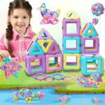 GifsMagtc Magnetische Bausteine Spielzeug für Kinder ab 3 Jahren - Geschenkidee