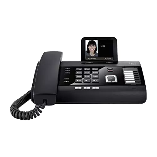 Gigaset DL500A - Schnurgebundenes Telefon mit Anrufbeantworter und Farbdisplay