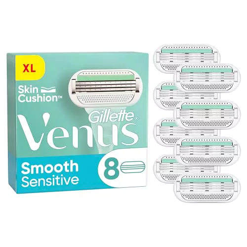 Gillette Venus Deluxe Smooth Sensitive Rasierklingen für Damenrasierer