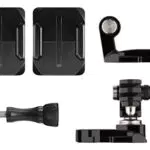 GoPro Helmfront mit Seitenhalterung für kompatible Kameras