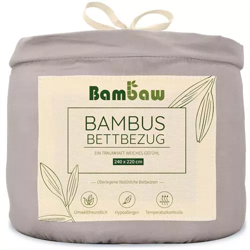 Bambaw Bettbezüge aus Bambusfasern – Atmungsaktive und allergikerfreundliche Bettwäsche