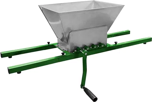 Güde Obstmühle OM 15 – 15L, rostfreier Einfülltrichter, Aluminium-Schneidwerk