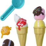 HABA Spielset Waffeleis und Kasperletheater für Kinder ab 3 Jahren