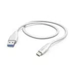 Hama Ladekabel, USB-A - USB-C, 1,5 m, Schwarz