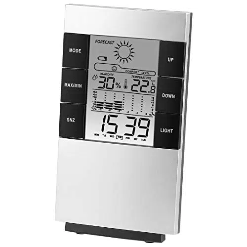 Hama TH-200 LCD-Thermo-/Hygrometer – Präzise Messung von Temperatur und Luftfeuchtigkeit