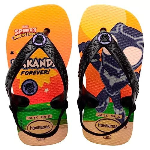 Havaianas Marvel Flipflops für Kinder – Unisex Komfortsandalen