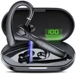 Headset Bluetooth V5.3 mit Noise Cancelling Mikrofon und Ladebox LED Anzeige