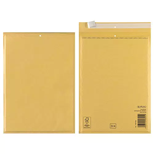 Herlitz Luftpolstertasche D/4, 180 x 260 mm, eingeschweißt