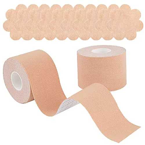HHOOMY Bruststraffungsband – Atmungsaktives Sportband für A-E-Cup