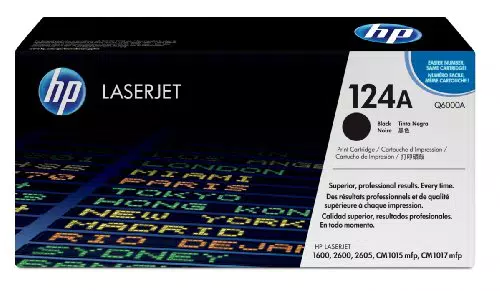 HP 124A Q6000A Tonerkassette Original für Drucker